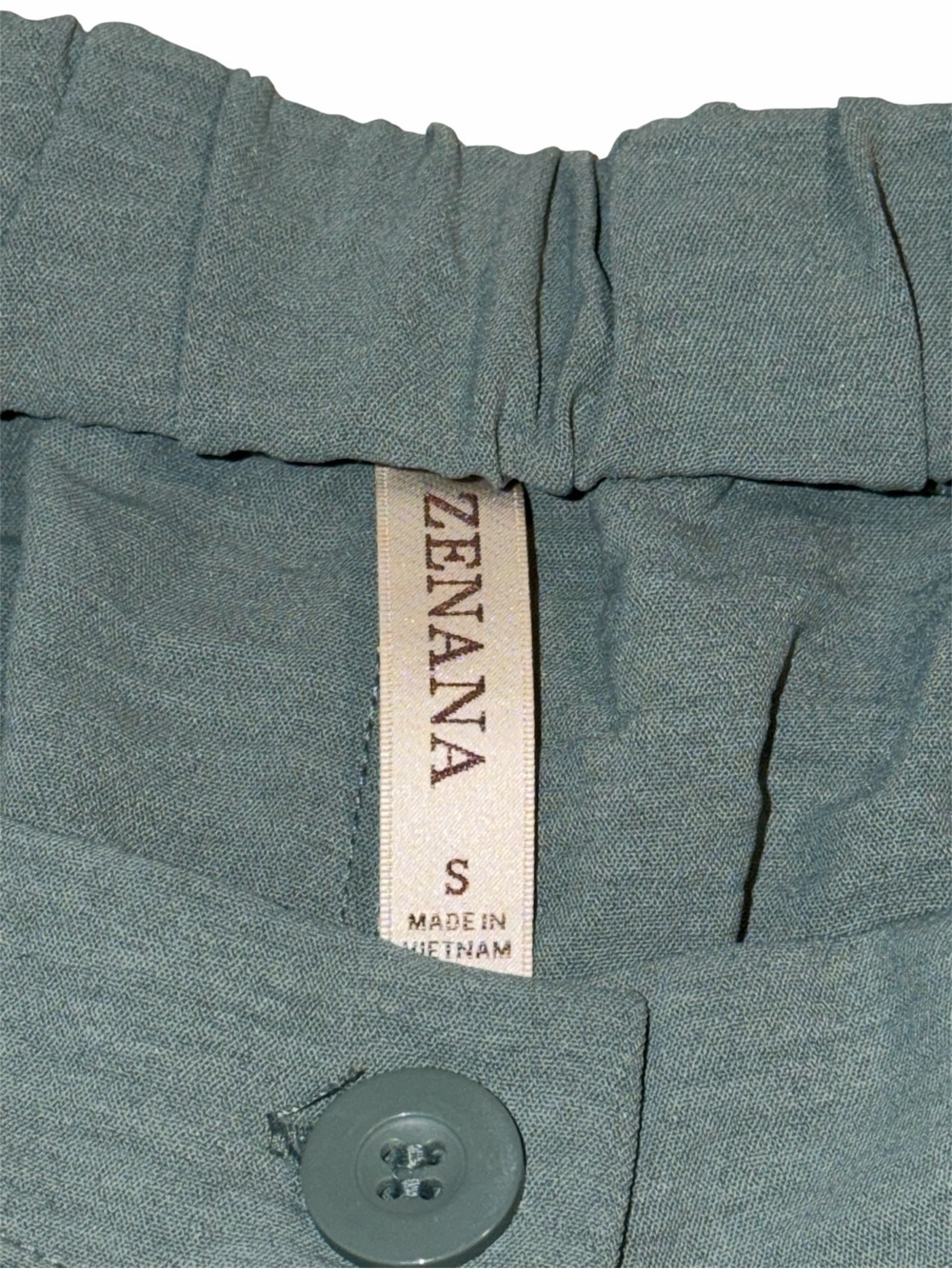 Zenana Woven Airflow Back Elastic Waist Shorts - NWOT - Picture 4 of 4